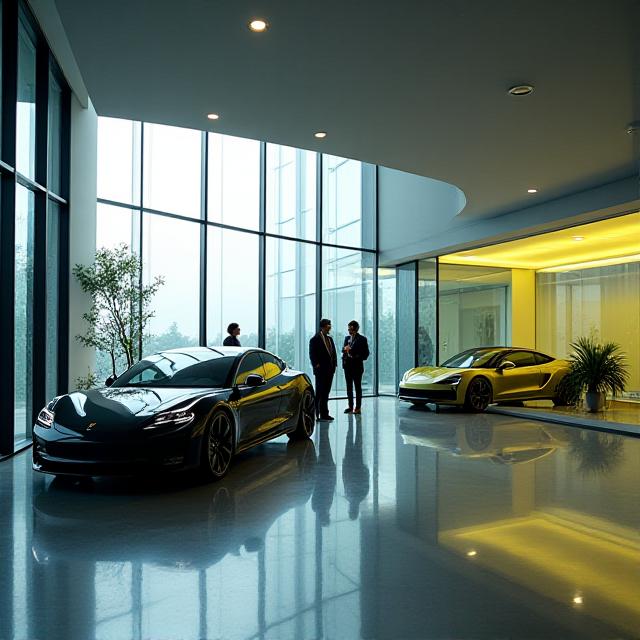 Showroom moderno Astrolux Elettrica a Roma